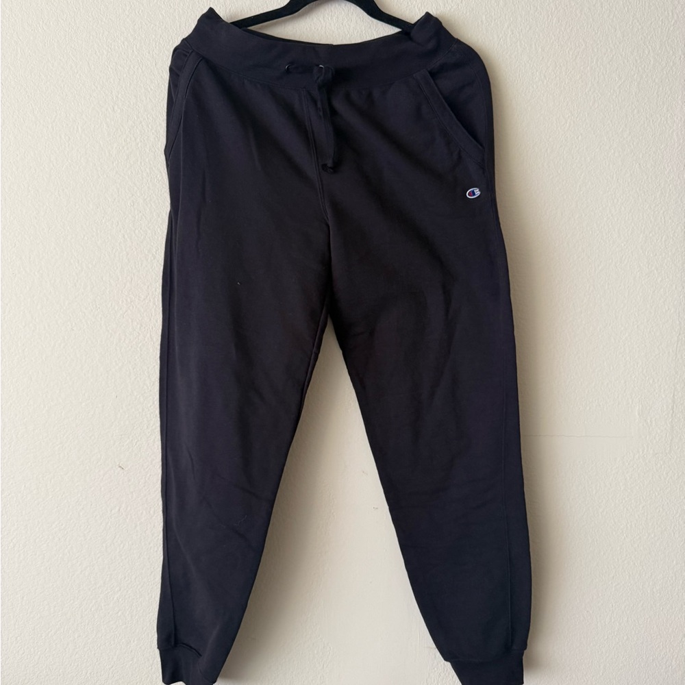 Champion Black Jogger Sweatpants